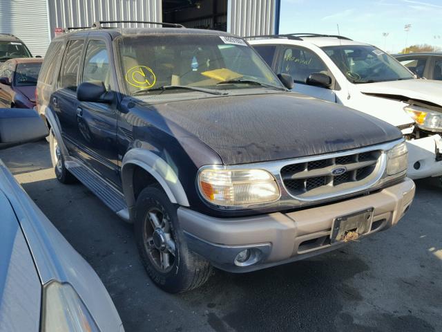 1FMZU84P61UB17993 - 2001 FORD EXPLORER E BLACK photo 1