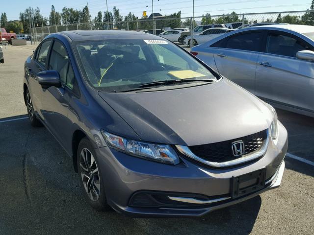 19XFB2F85FE223616 - 2015 HONDA CIVIC EX CHARCOAL photo 1