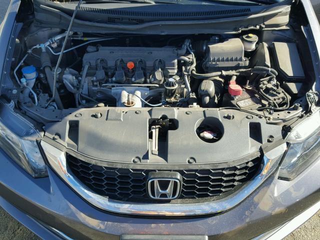 19XFB2F85FE223616 - 2015 HONDA CIVIC EX CHARCOAL photo 7