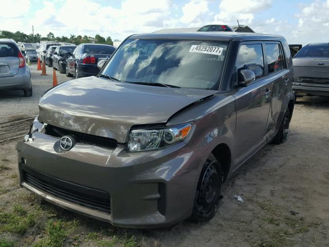 JTLZE4FE2C1146700 - 2012 TOYOTA SCION XB BROWN photo 2