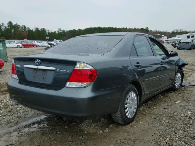 4T1BE32K36U142320 - 2006 TOYOTA CAMRY LE GREEN photo 4