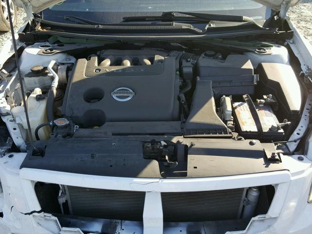 1N4BL24E98C249818 - 2008 NISSAN ALTIMA 3.5 WHITE photo 7