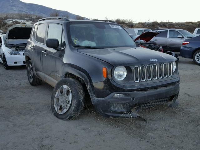 ZACCJBATXGPD92665 - 2016 JEEP RENEGADE S BLACK photo 1