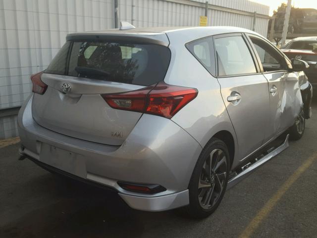 JTNKARJE9HJ530375 - 2017 TOYOTA COROLLA IM GRAY photo 4