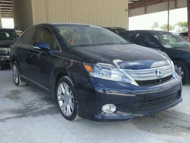 JTHBB1BA8A2029071 - 2010 LEXUS HS 250H BLUE photo 1