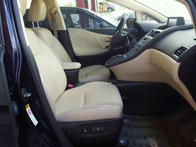 JTHBB1BA8A2029071 - 2010 LEXUS HS 250H BLUE photo 5