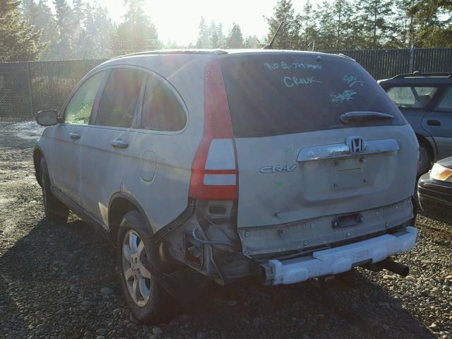 JHLRE48557C086160 - 2007 HONDA CR-V EX BEIGE photo 3