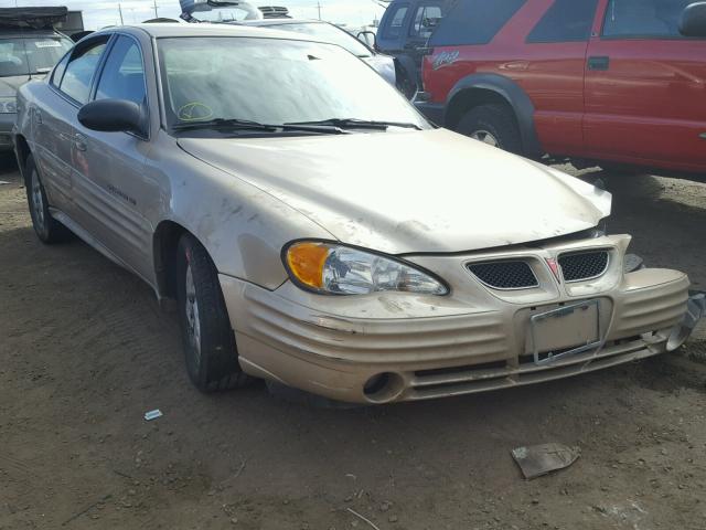 1G2NF52E62M507429 - 2002 PONTIAC GRAND AM S GOLD photo 1