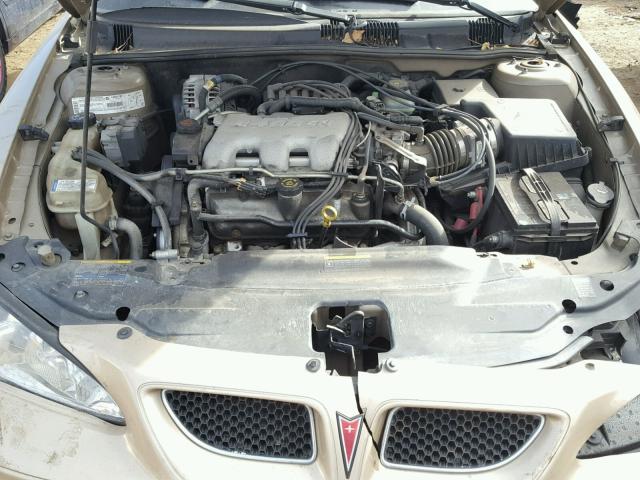 1G2NF52E62M507429 - 2002 PONTIAC GRAND AM S GOLD photo 7