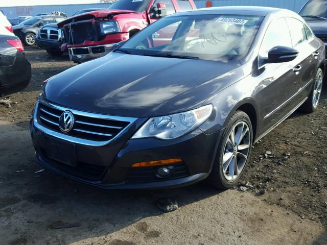 WVWHL73CX9E543316 - 2009 VOLKSWAGEN CC LUXURY BROWN photo 2