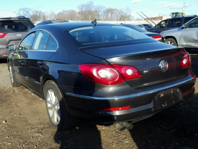 WVWHL73CX9E543316 - 2009 VOLKSWAGEN CC LUXURY BROWN photo 3