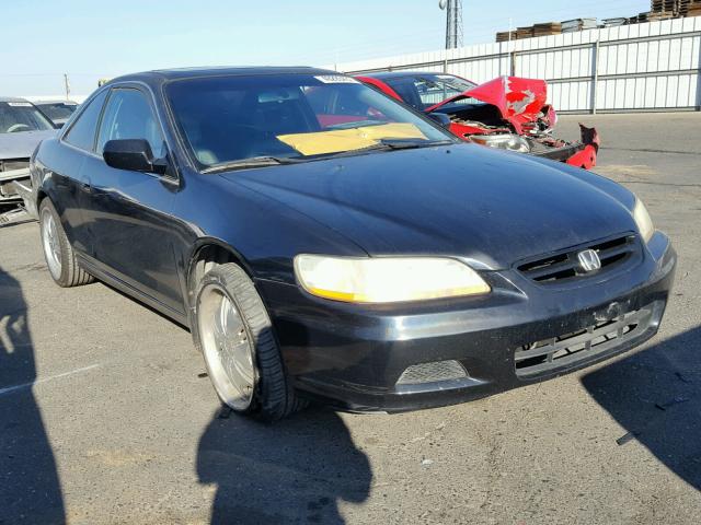 1HGCG22561A024703 - 2001 HONDA ACCORD EX BLACK photo 1