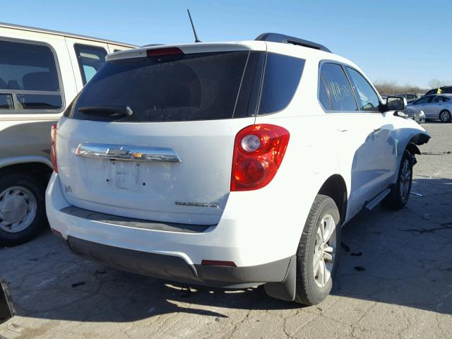 2GNALDEK4D1113657 - 2013 CHEVROLET EQUINOX LT WHITE photo 4