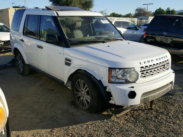 SALAK2D41BA550479 - 2011 LAND ROVER LR4 HSE LU WHITE photo 1