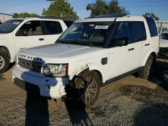 SALAK2D41BA550479 - 2011 LAND ROVER LR4 HSE LU WHITE photo 2