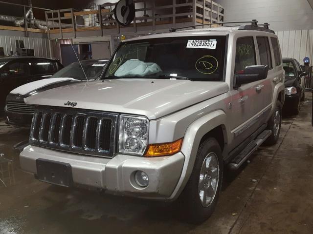 1J8HG58P37C702540 - 2007 JEEP COMMANDER 银色 照片 2
