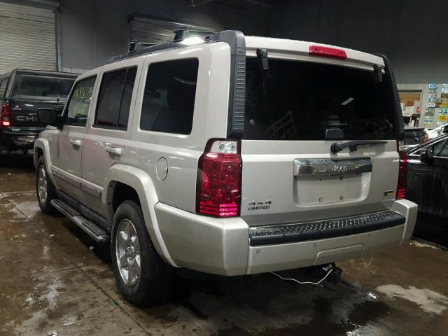 1J8HG58P37C702540 - 2007 JEEP COMMANDER 银色 照片 3