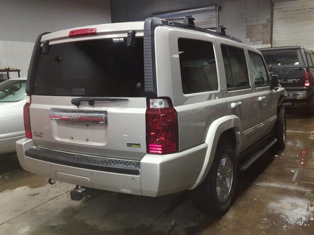 1J8HG58P37C702540 - 2007 JEEP COMMANDER 银色 照片 4