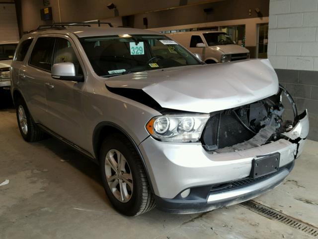 1D4RE4GGXBC680075 - 2011 DODGE DURANGO CR SILVER photo 1