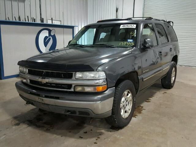 1GNEC13T11J130333 - 2001 CHEVROLET TAHOE C150 GRAY photo 2