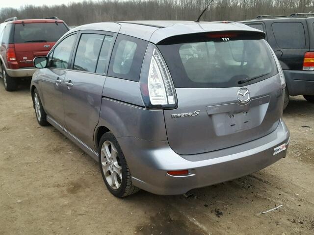 JM1CR2W31A0361657 - 2010 MAZDA 5 GRAY photo 3