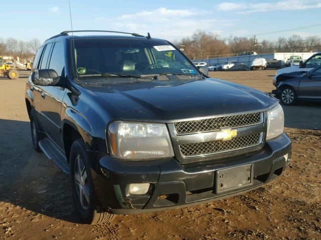 1GNDT13SX72150229 - 2007 CHEVROLET TRAILBLAZE BLACK photo 1