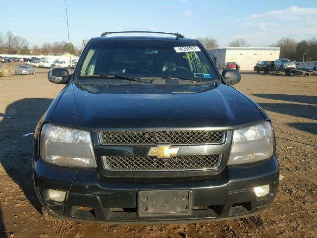 1GNDT13SX72150229 - 2007 CHEVROLET TRAILBLAZE BLACK photo 9