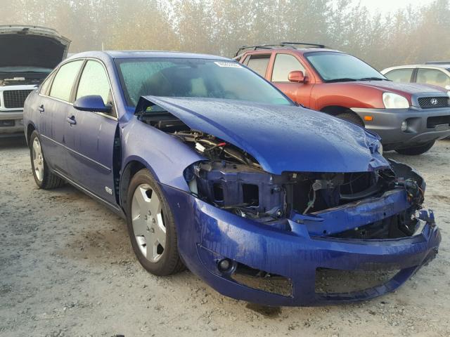 2G1WD58C669286521 - 2006 CHEVROLET IMPALA SUP BLUE photo 1