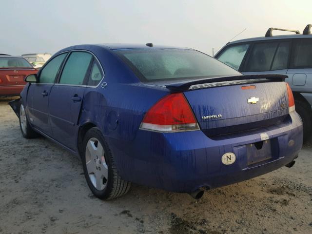 2G1WD58C669286521 - 2006 CHEVROLET IMPALA SUP 蓝色 照片 3