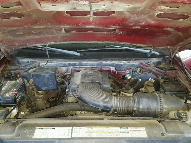 2FTZX18W8WCA68176 - 1998 FORD F150 BURGUNDY photo 7