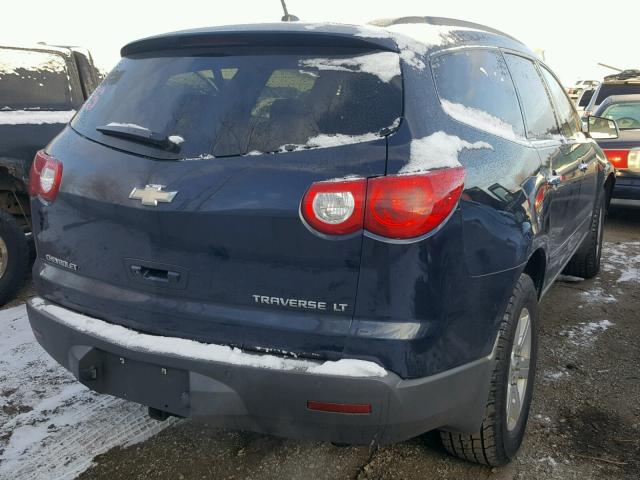 1GNER23D89S147388 - 2009 CHEVROLET TRAVERSE L BLUE photo 4