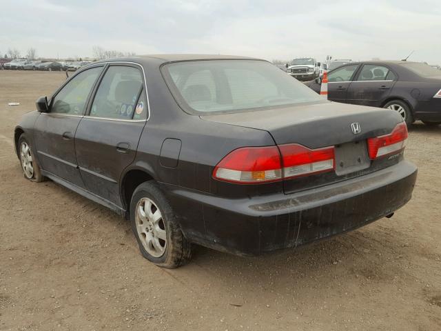 1HGCG66891A132678 - 2001 HONDA ACCORD EX BLACK photo 3