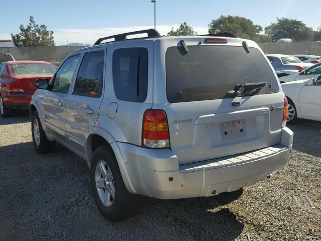 1FMCU59H47KA44424 - 2007 FORD ESCAPE HEV SILVER photo 3