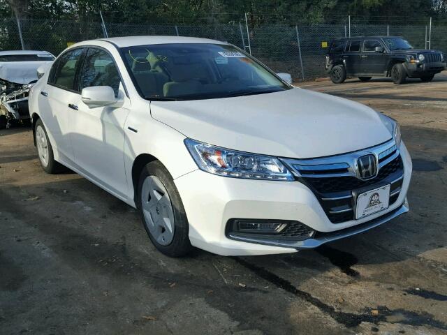 JHMCR5F71EC000713 - 2014 HONDA ACCORD PLU WHITE photo 1