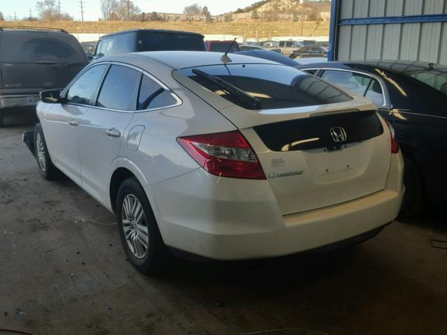 5J6TF3H52CL001001 - 2012 HONDA CROSSTOUR WHITE photo 3