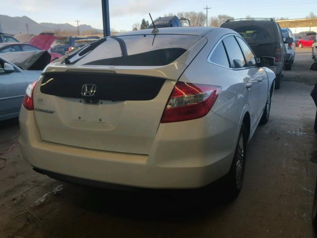 5J6TF3H52CL001001 - 2012 HONDA CROSSTOUR WHITE photo 4