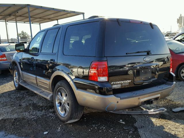 1FMFU17L84LB37546 - 2004 FORD EXPEDITION BLACK photo 3