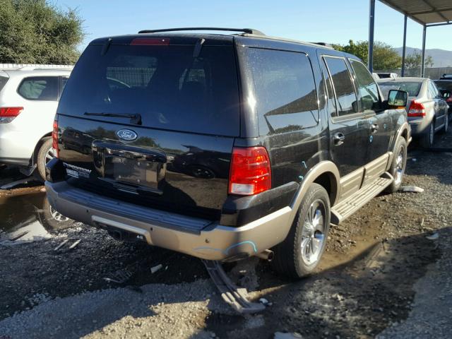 1FMFU17L84LB37546 - 2004 FORD EXPEDITION BLACK photo 4