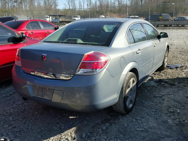 1G8ZS57B18F253594 - 2008 SATURN AURA XE GREEN photo 4