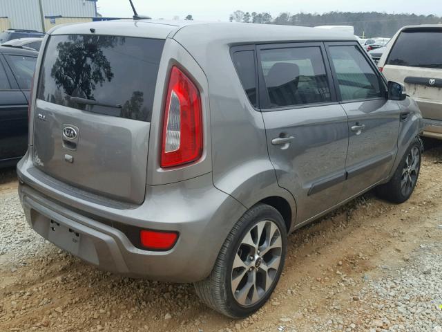 KNDJT2A64C7452376 - 2012 KIA SOUL + GRAY photo 4