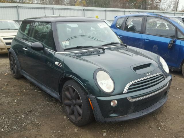 WMWRE33433TD64263 - 2003 MINI COOPER S GREEN photo 1