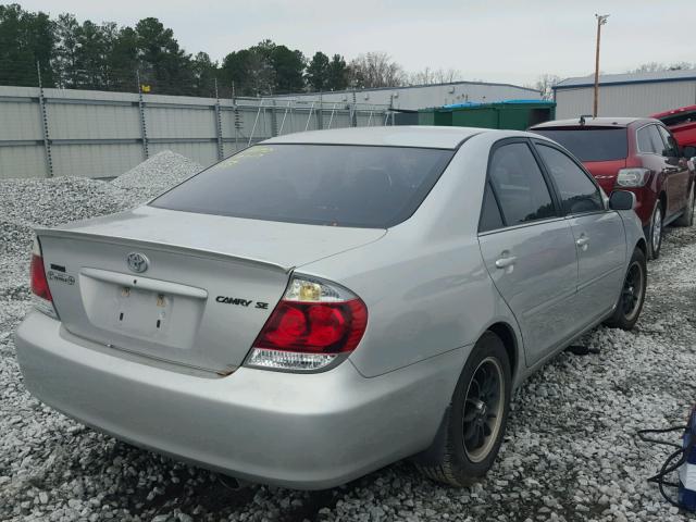 4T1BE30K26U697178 - 2006 TOYOTA CAMRY LE SILVER photo 4