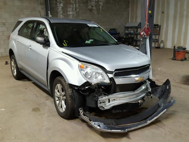 2GNFLCEK0D6233121 - 2013 CHEVROLET EQUINOX LS SILVER photo 1