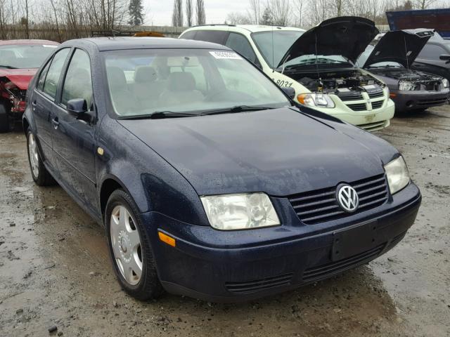 3VWSA29M2YM052405 - 2000 VOLKSWAGEN JETTA GLS BLUE photo 1