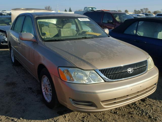 4T1BF28BX1U164709 - 2001 TOYOTA AVALON XL BEIGE photo 1