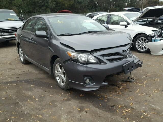 2T1BU4EE1BC695218 - 2011 TOYOTA COROLLA BA CHARCOAL photo 1