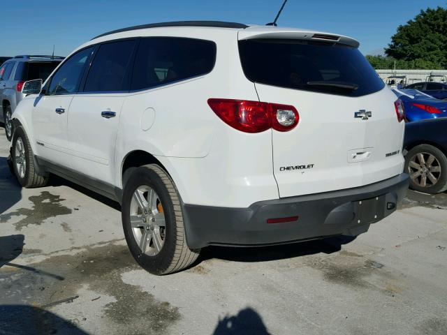 1GNER23D59S167694 - 2009 CHEVROLET TRAVERSE L WHITE photo 3