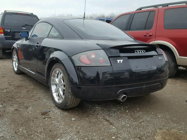 TRUUC28N1Y1023299 - 2000 AUDI TT QUATTRO BLACK photo 3