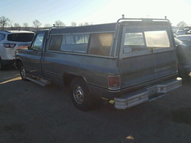 1GCCC14N6GJ115626 - 1986 CHEVROLET C10 GRAY photo 3