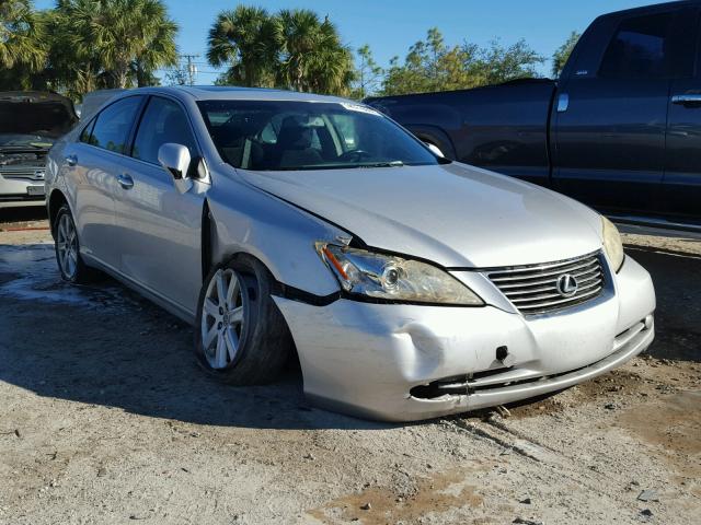 JTHBJ46G582198767 - 2008 LEXUS ES 350 SILVER photo 1